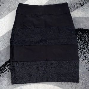 Black skirt